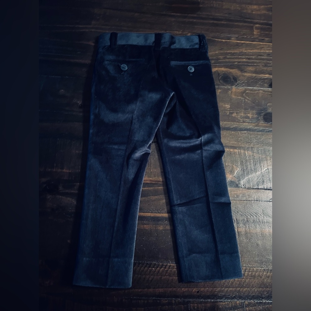 Appaman Elegant Navy Blue Velvet Suit 3T - Picture 11 of 16